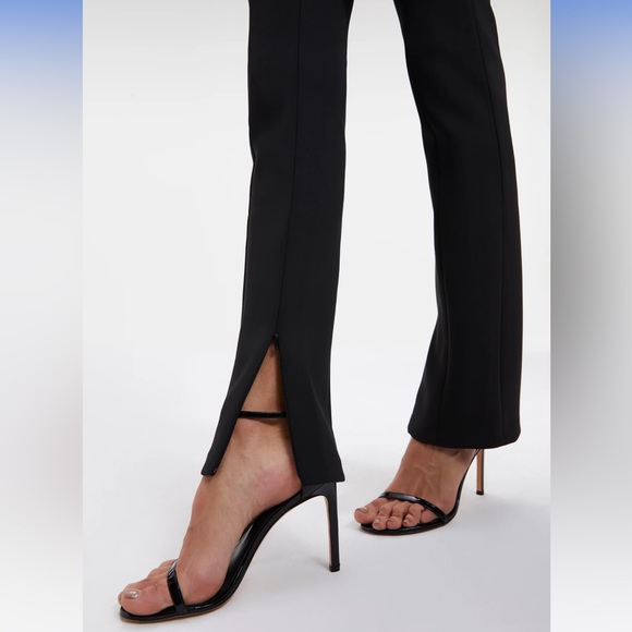 Good American Good Waist Scuba Pants - Picture 4 of 8